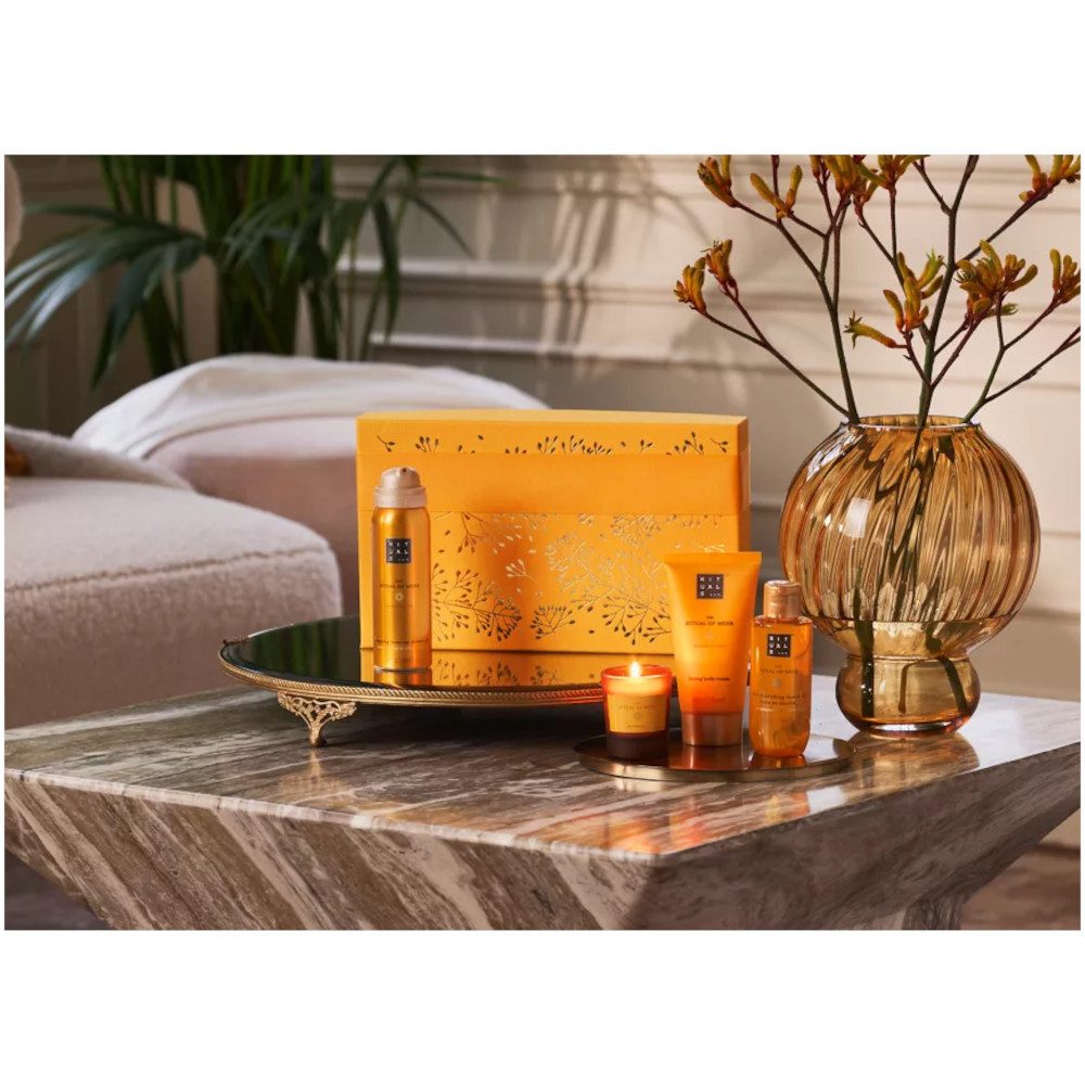 Rituals Pflege-Geschenkset Rituals kleine Geschenksets 4 tlg in schöner Verpackung, 4-tlg., Kompakte Größe, hochwertige Pflegeprodukte und edle Verpackung.