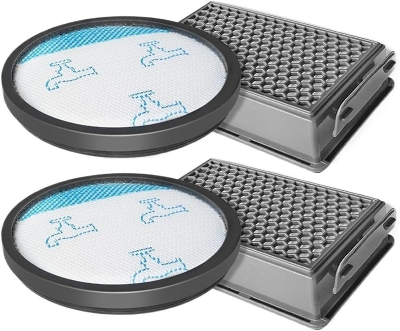 FELIXLEO Filter-Set HEPA Filter für Rowenta RO4823EA RO4811EA RO4871EA Staubsaugerzubehör