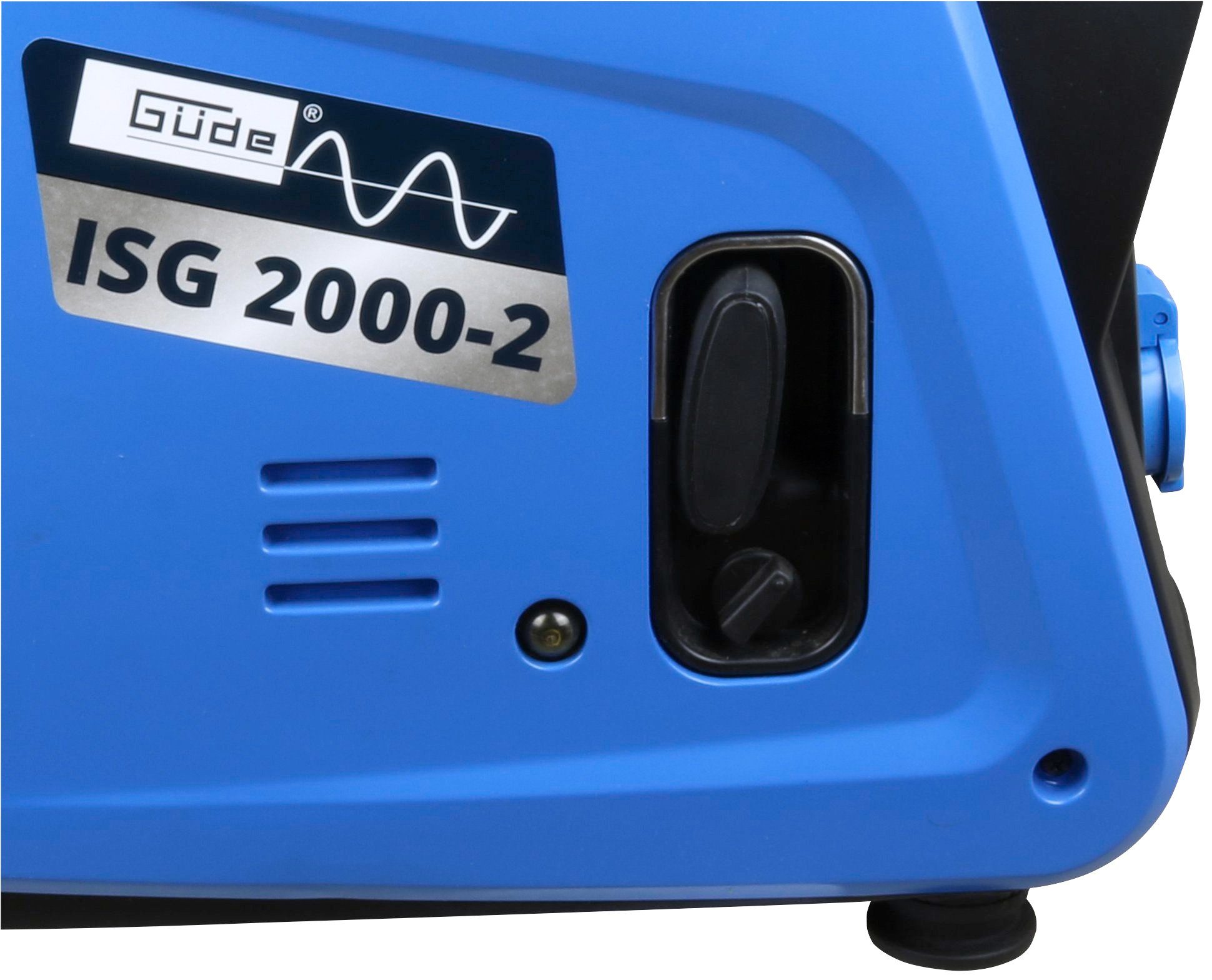 Güde ISG 2000-2 generator, 2.11 kW, including two 230 V sockets and charging cable