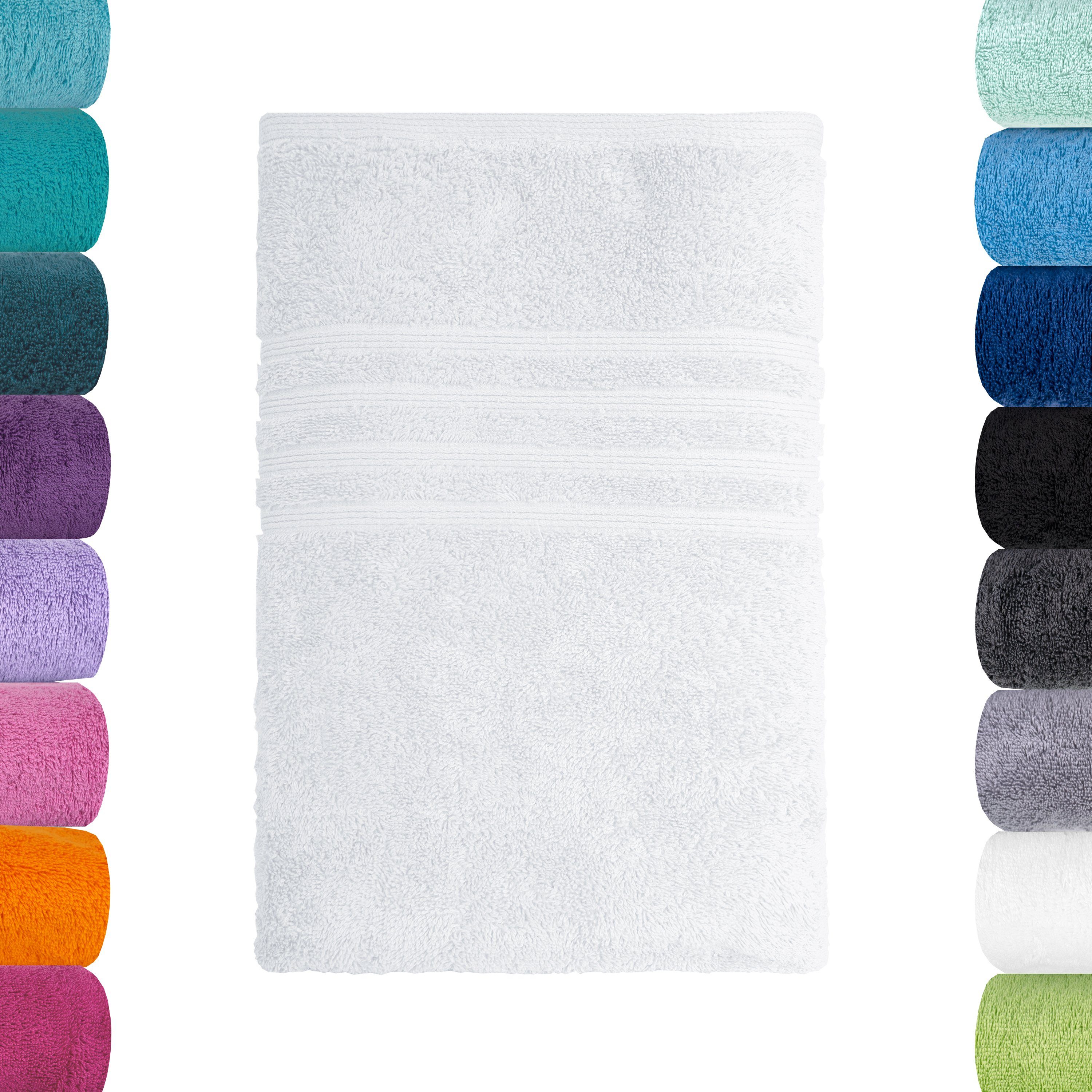 Egeria Diamant Duschtuch 70x140cm - 450g/m² 100% Baumwolle White