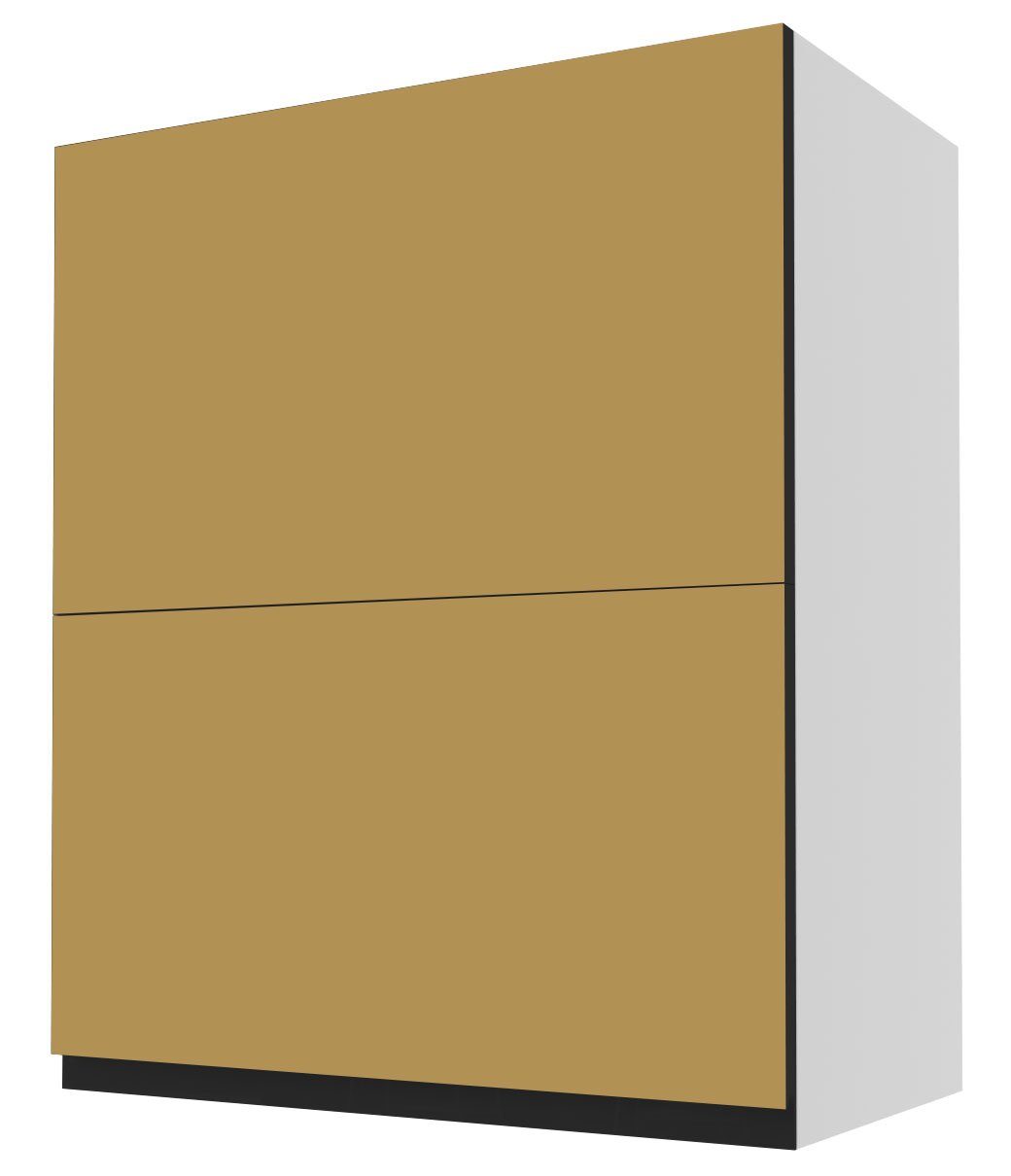 Korpusfarbe Front-, gold super Hochfaltklappe Ausführung wählbar Velden matt Feldmann-Wohnen grifflos & Faltlifthängeschrank 60cm