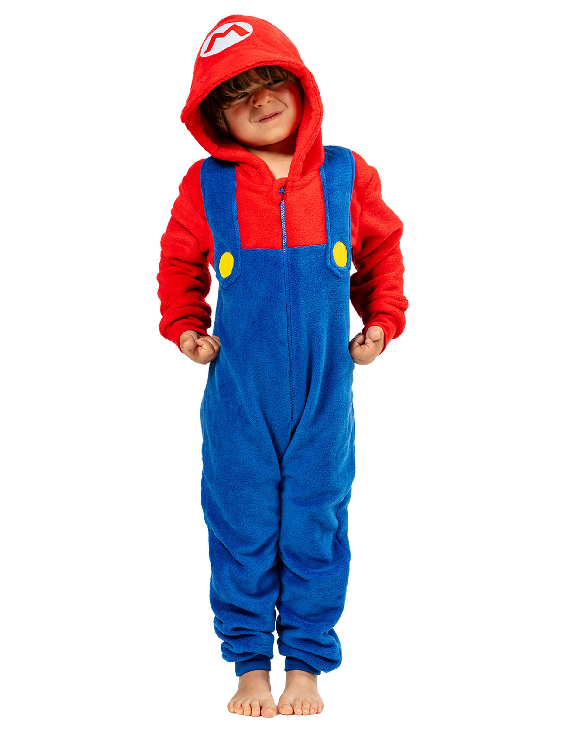 Riethmüller Kostüm Super Mario Kinderkostüm Mario + Luigi rot-blau