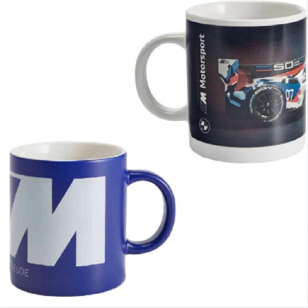 Tasse 2x Original BMW Tasse 300ml Kaffeebecher Becher M Perfomance