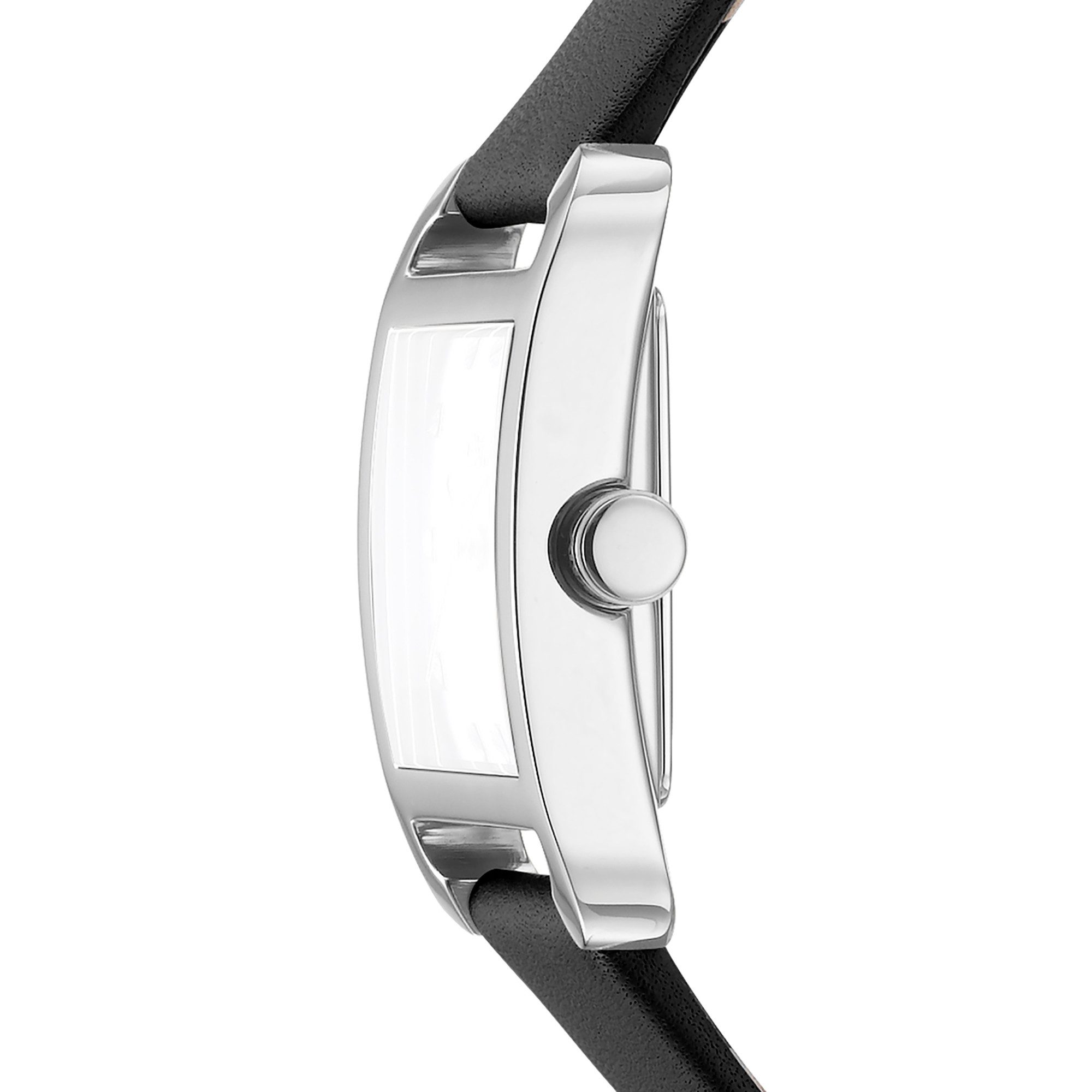 DKNY Quarzuhr City Midi DK1L004L0015, Armbanduhr, Damenuhr, Lederarmband, analog