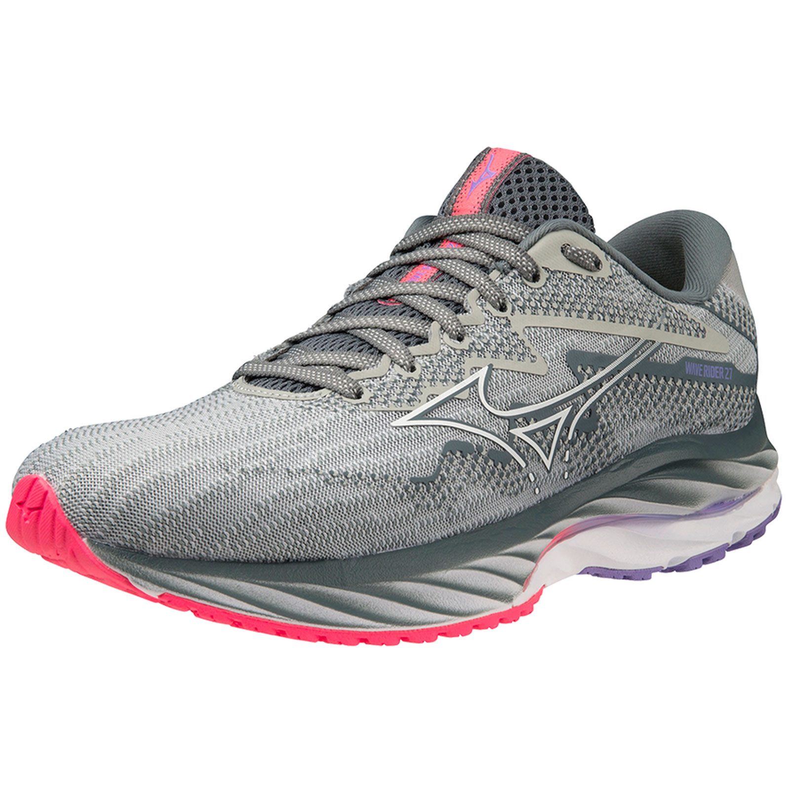 Mizuno WAVE RIDER 27 Lady J1GD2303-21 Laufschuh kombiniert Stabilität und Antriebskraft.