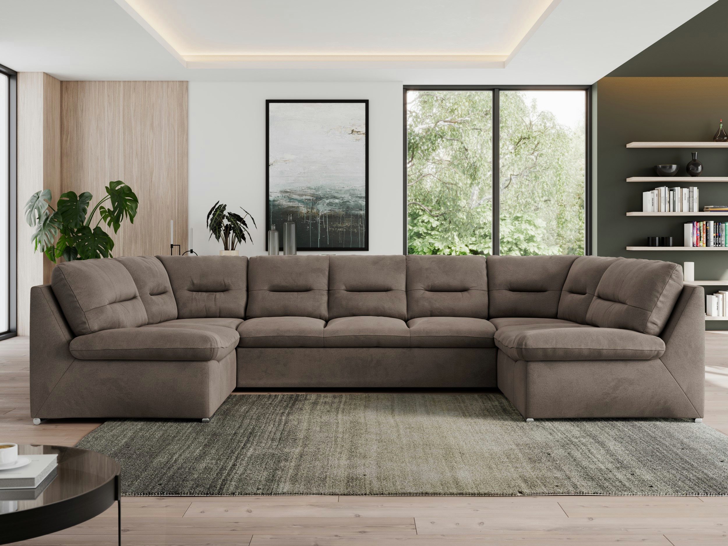 MKS MÖBEL Ecksofa MORBIDO U, Set, günstig online kaufen
