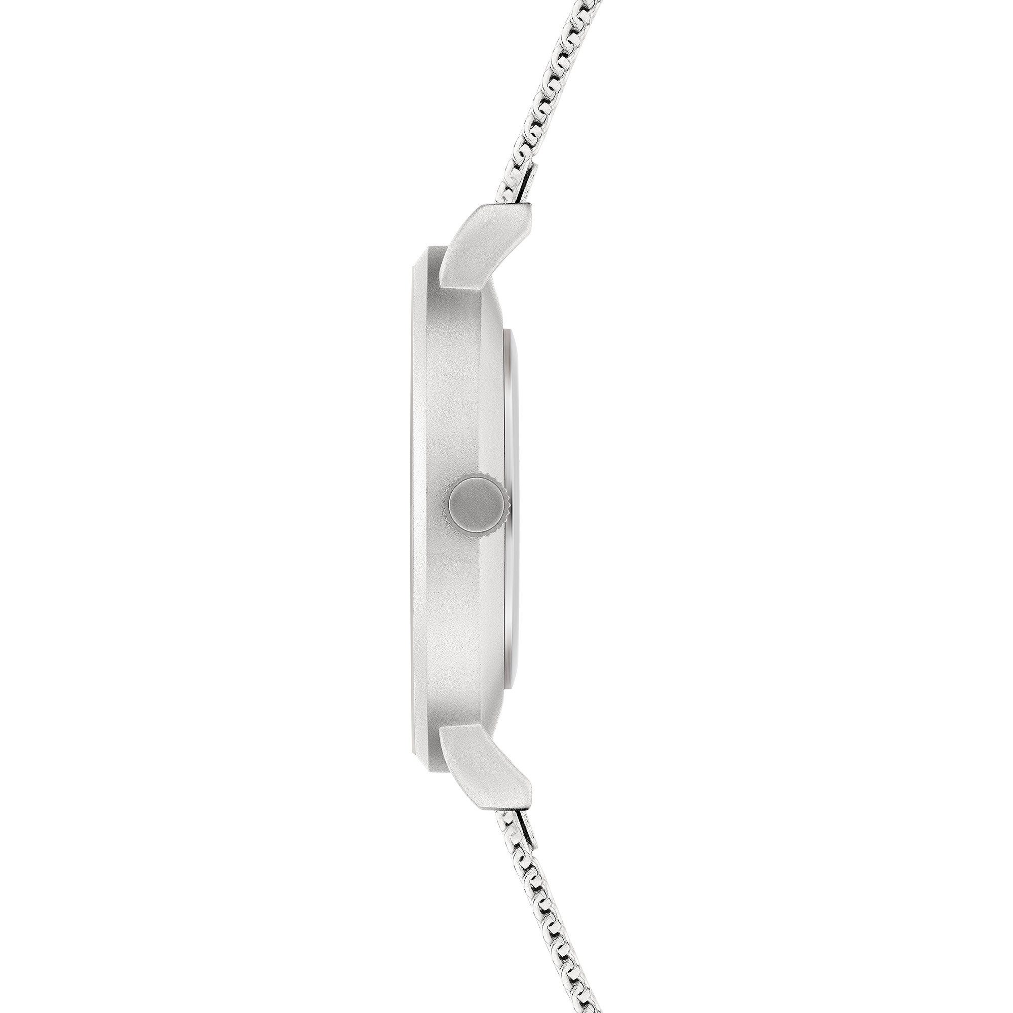 s.Oliver Quarzuhr Basic Mesh SO-4436-MQ, Armbanduhr, Herrenuhr, Edelstahlarmband, analog