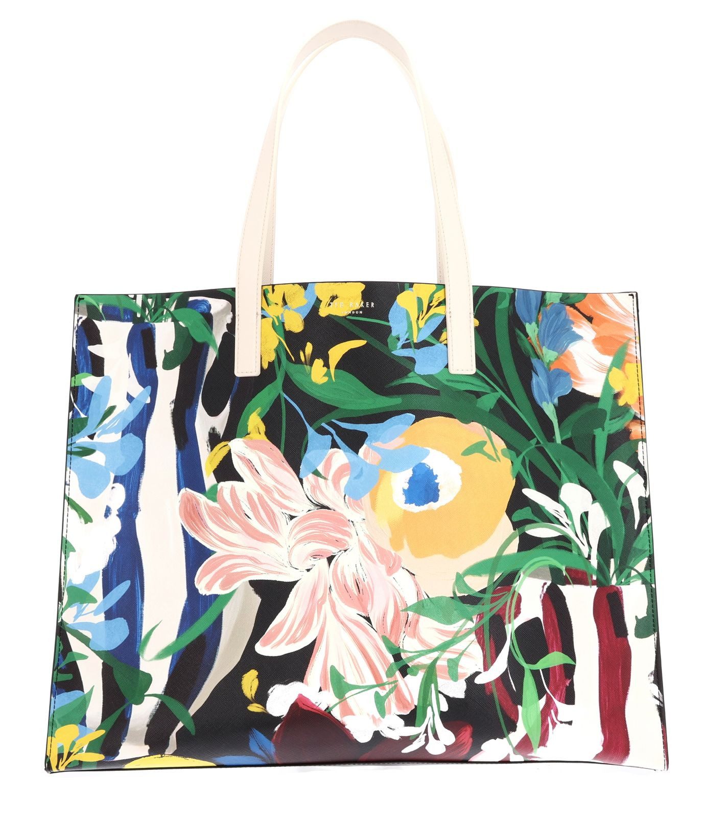 Ted Baker Shopper Floral Bouquet Printed Extra Large Icon Bag