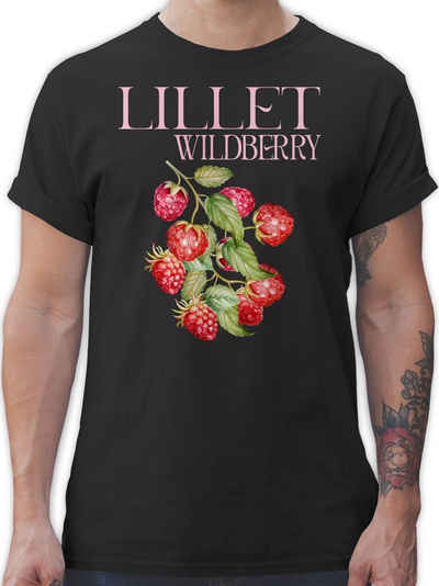 Shirtracer T-Shirt Wild Berry Lillet Wildberry Himbeeren Lillet Kostüm Karneval & Fasching