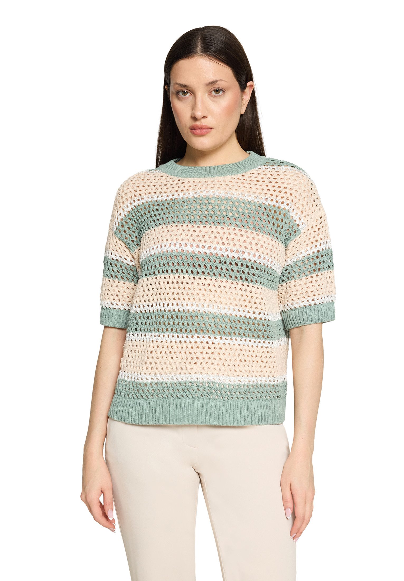Betty Barclay Kurzarmpullover Strickpullover