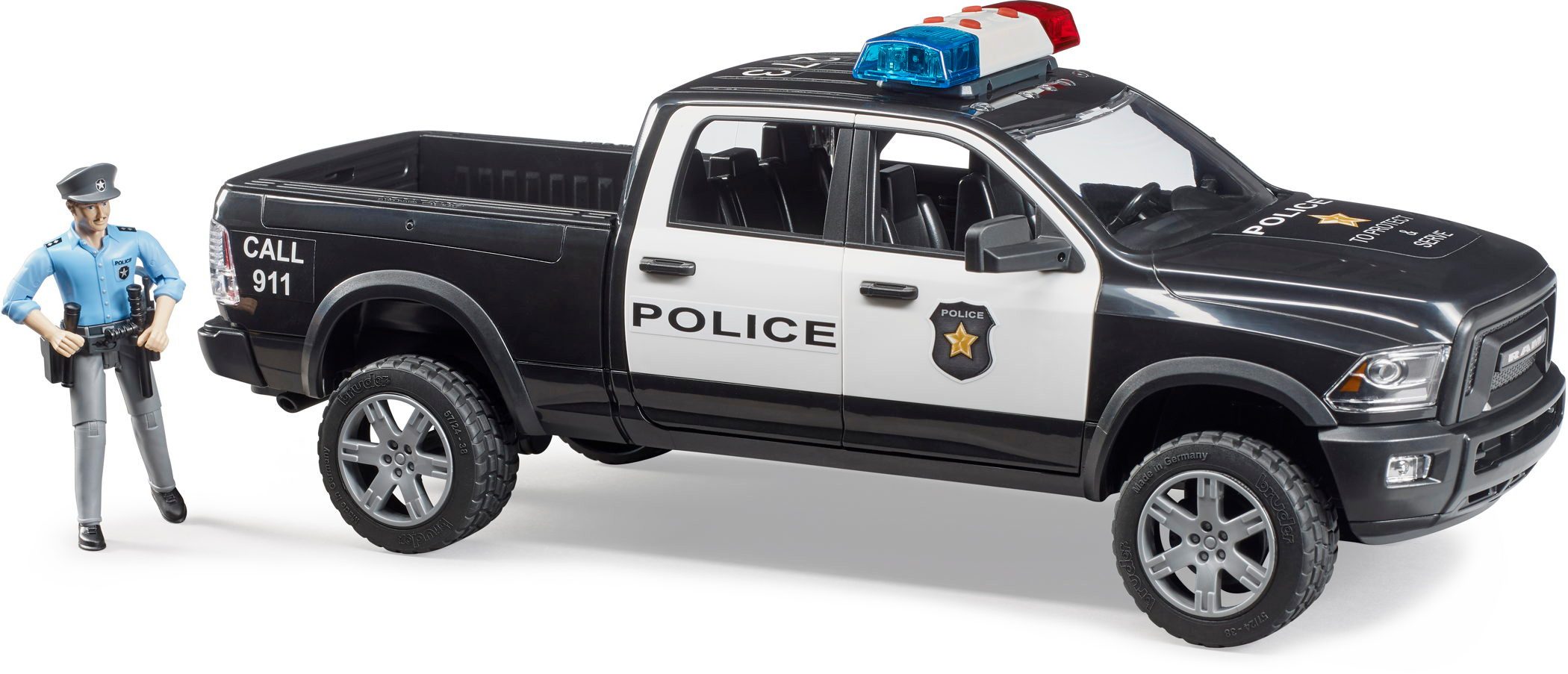 Bruder® Spielzeug-Polizei Spielfahrzeug RAM 2500 Polizei Pickup Polizist un günstig online kaufen