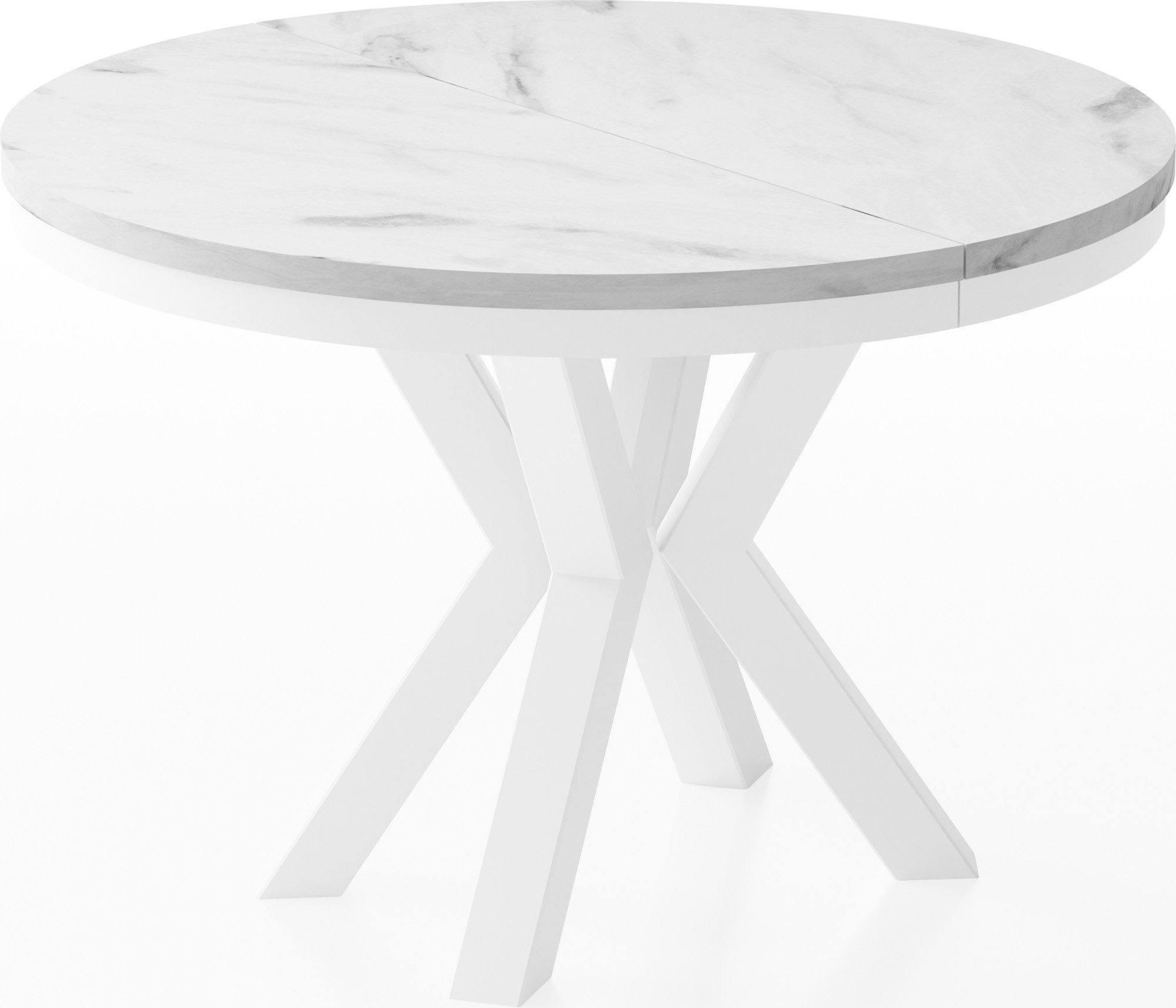 WFL GROUP Esstisch Clara White (erhältlich günstig online kaufen
