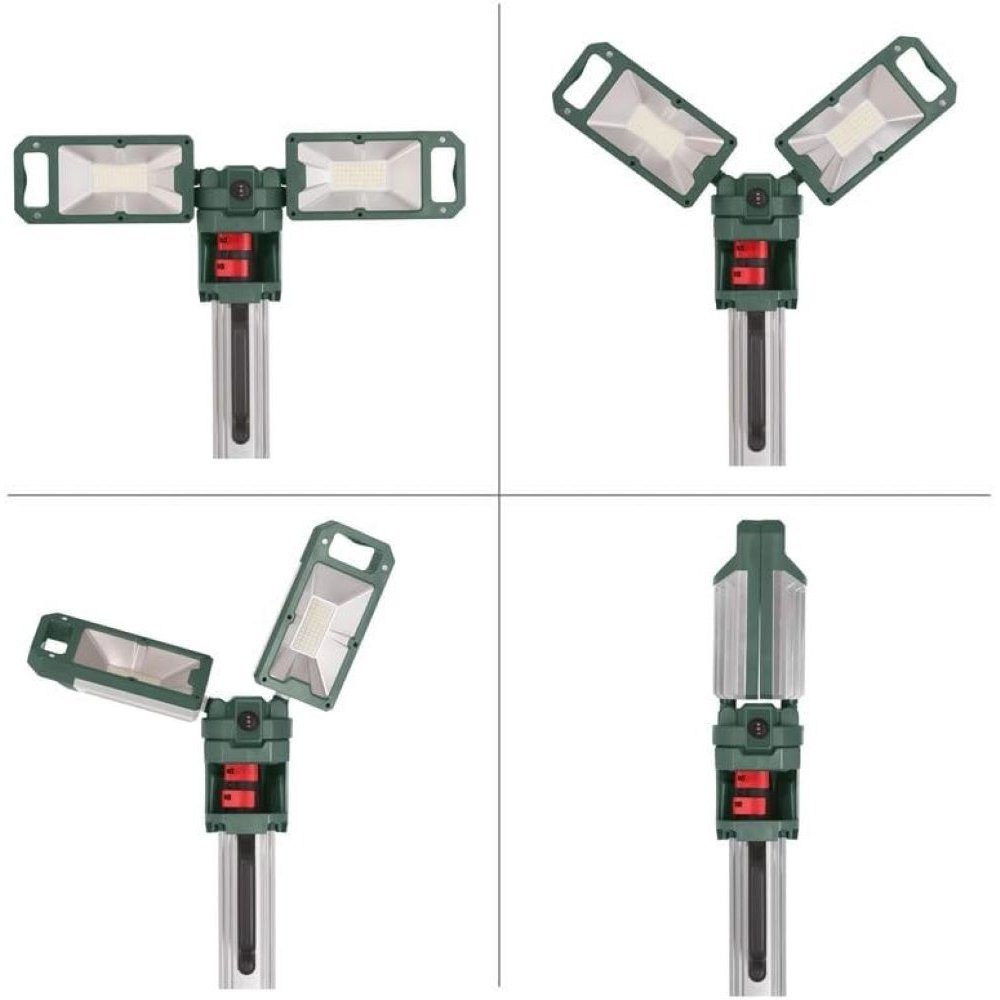 metabo BSA 18 LED 5000 solo construction spotlight - battery-powered construction spotlight - silver/green