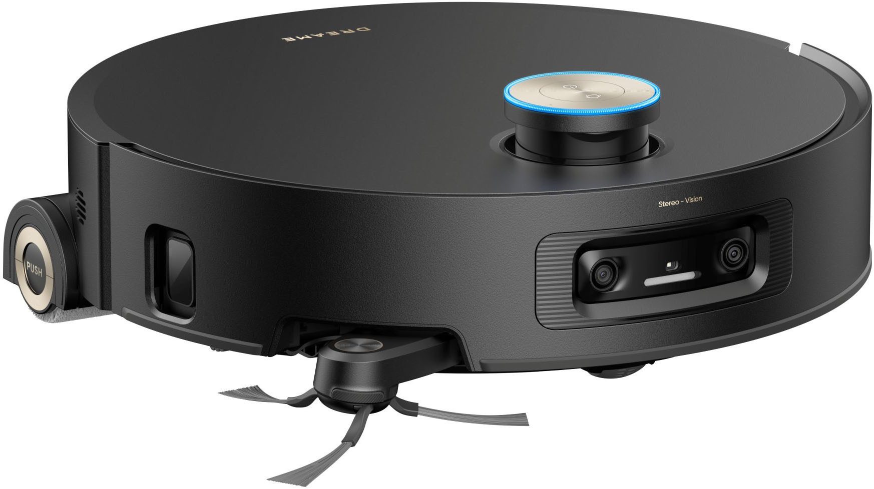 Dreame Saugroboter mit Wischfunktion Aqua10 Ultra Roller Complete, 600 W, mit Beutel, Warmwasser-Wischsystem, Rollenmopp, überwindet Hindernisse, 30.000 Pa