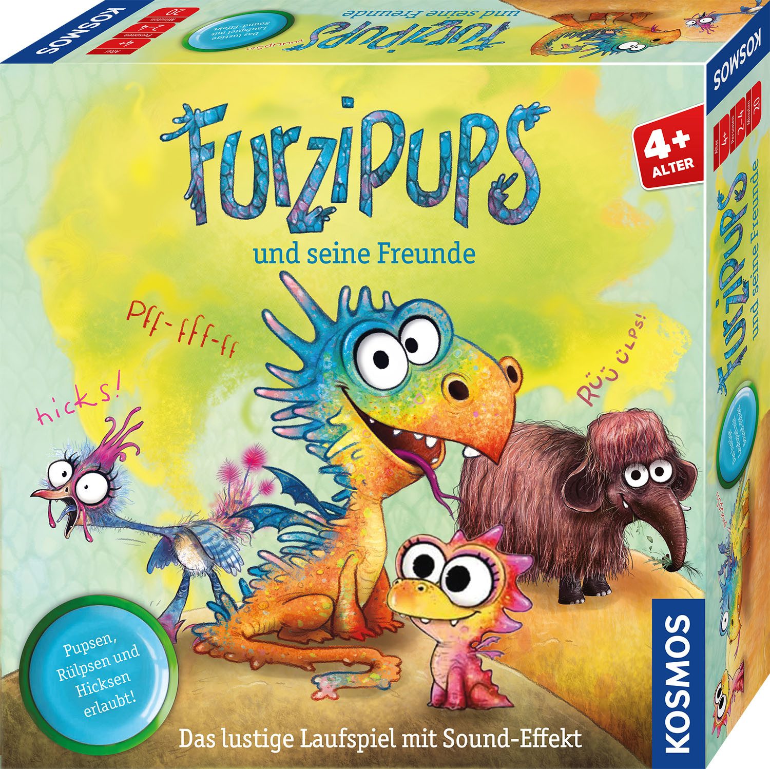 Kosmos Spiel Furzipups und seine Freunde, Würfelspiel