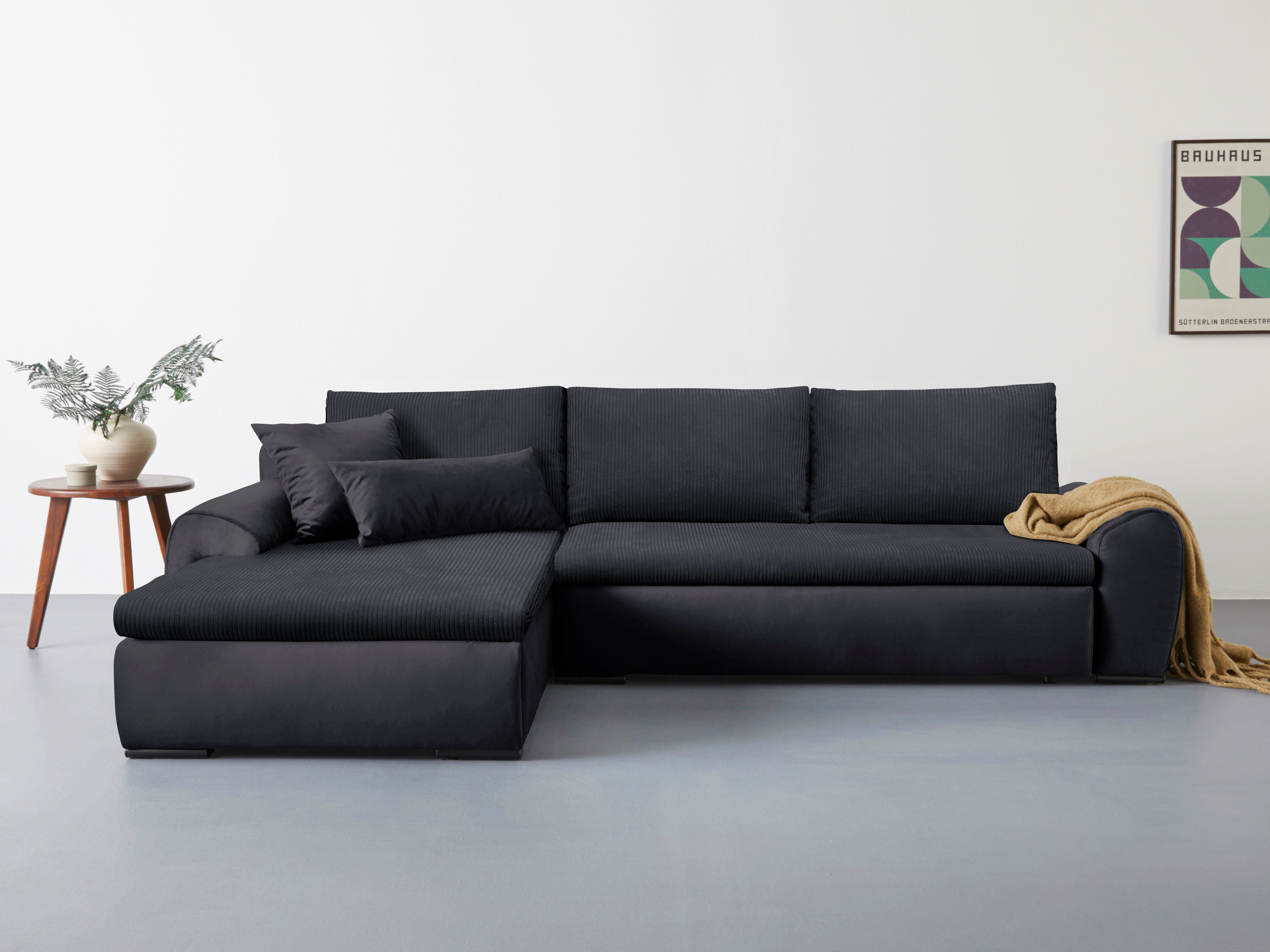 Home Ecksofa mit affaire und Win, wahlweise Bettkasten Bettfunktion