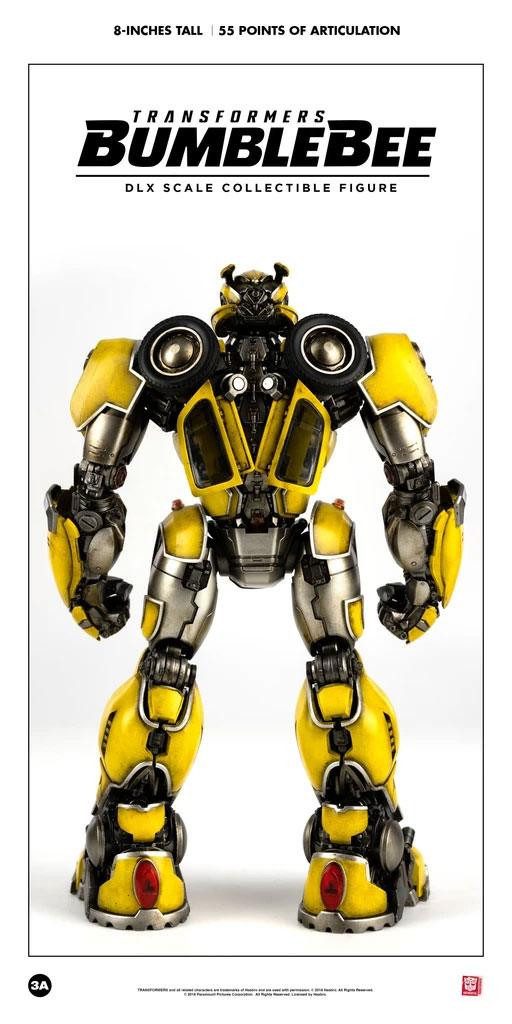 ThreeZero Actionfigur Transformers Bumblebee DLX Actionfigur 20 cm