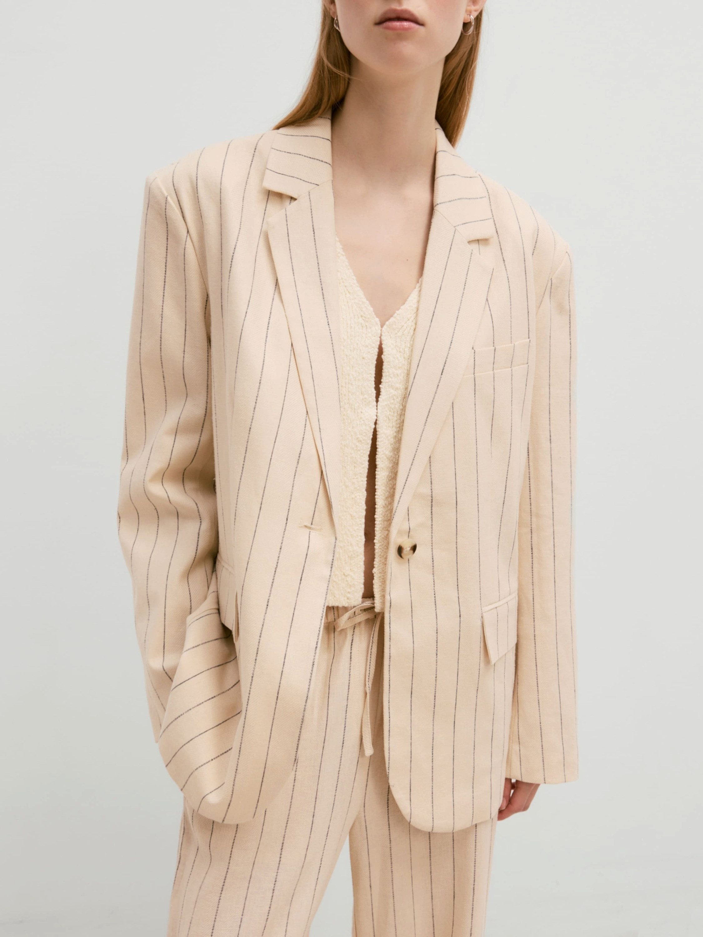 EDITED Kurzblazer Swintha (1-tlg) Plain/ohne Details