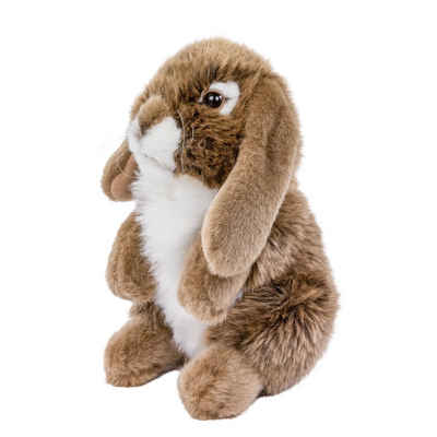 Teddys Rothenburg Kuscheltier Hase braun 18 cm mit Schlappohren (Hase braun 18 cm mit Schlappohren Kuscheltier, Plüschhase, Stoffhase, Hase, Plüschtiere, Stofftiere)