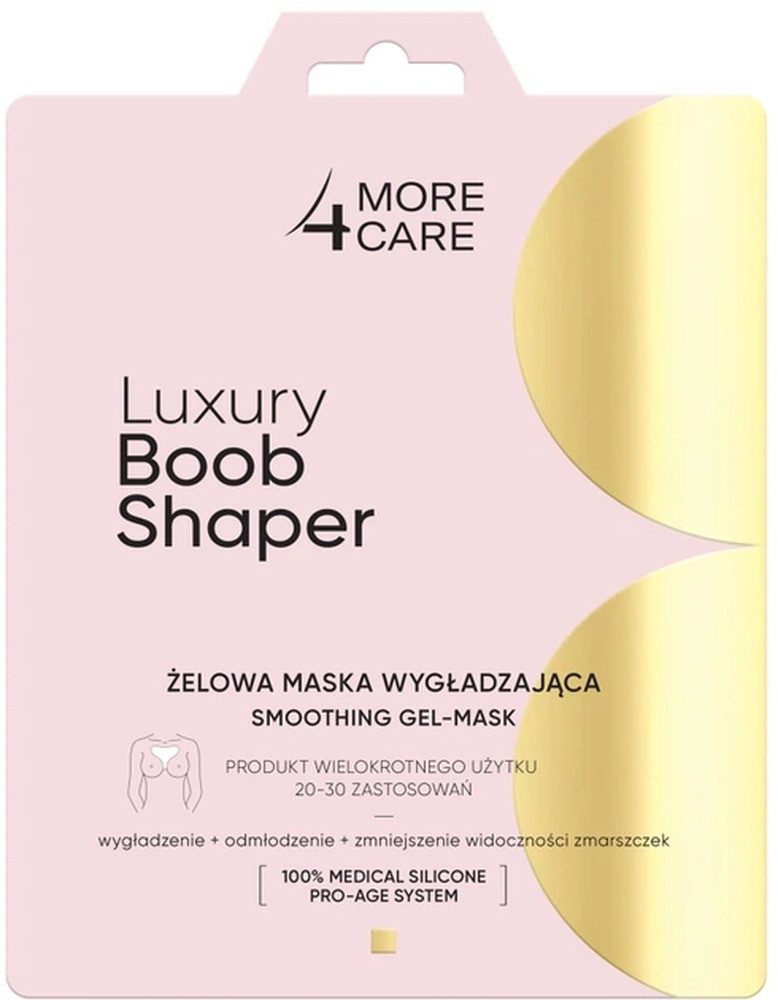 MORE4CARE Brustmaske MORE4CARE Luxury Boobs Shaper Gel-Glättungsmaske