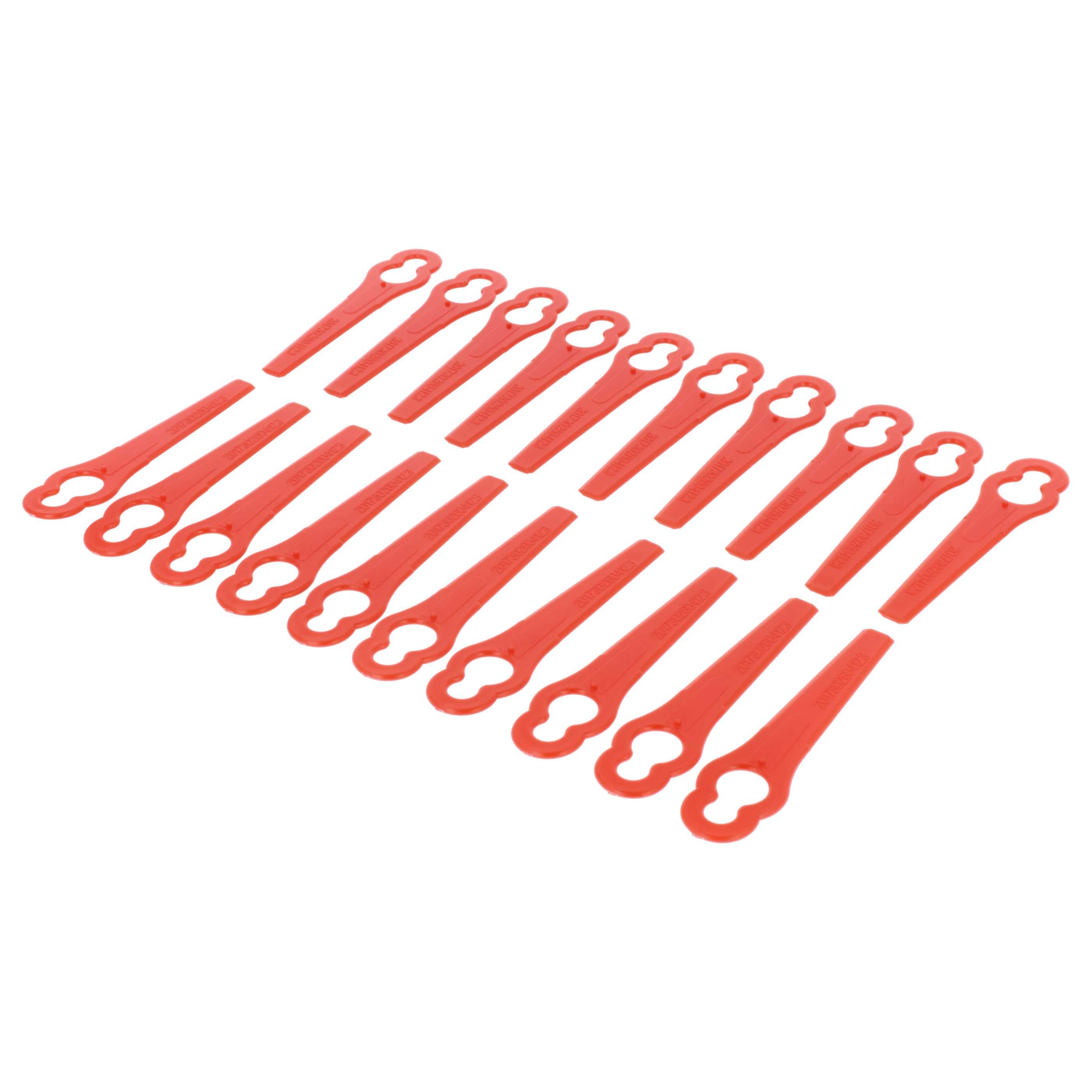 vhbw Rasenmähermesser Ersatzmesser Ersatz für Bosch F016F03322, F016800183 für Rasentrimmer