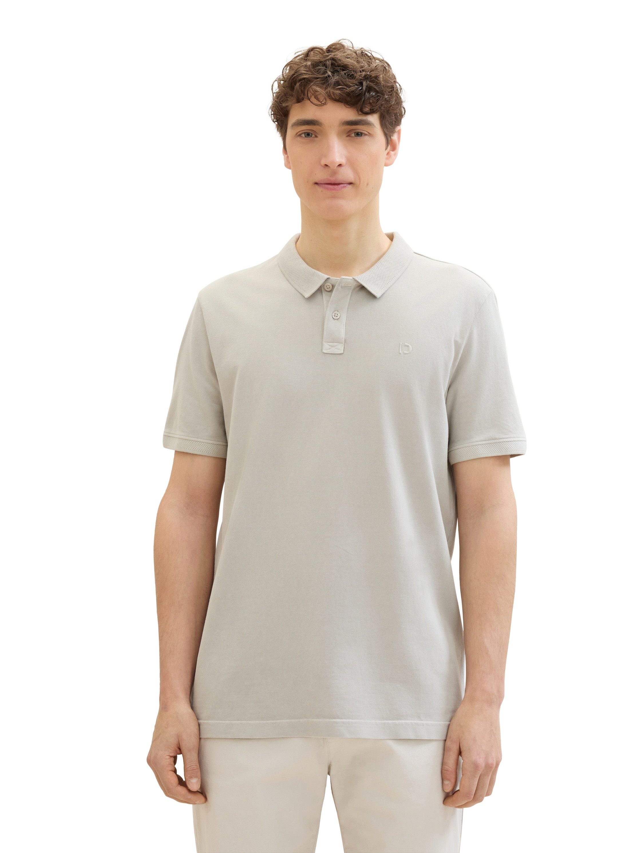 TOM TAILOR Denim Poloshirt aus reiner günstig online kaufen