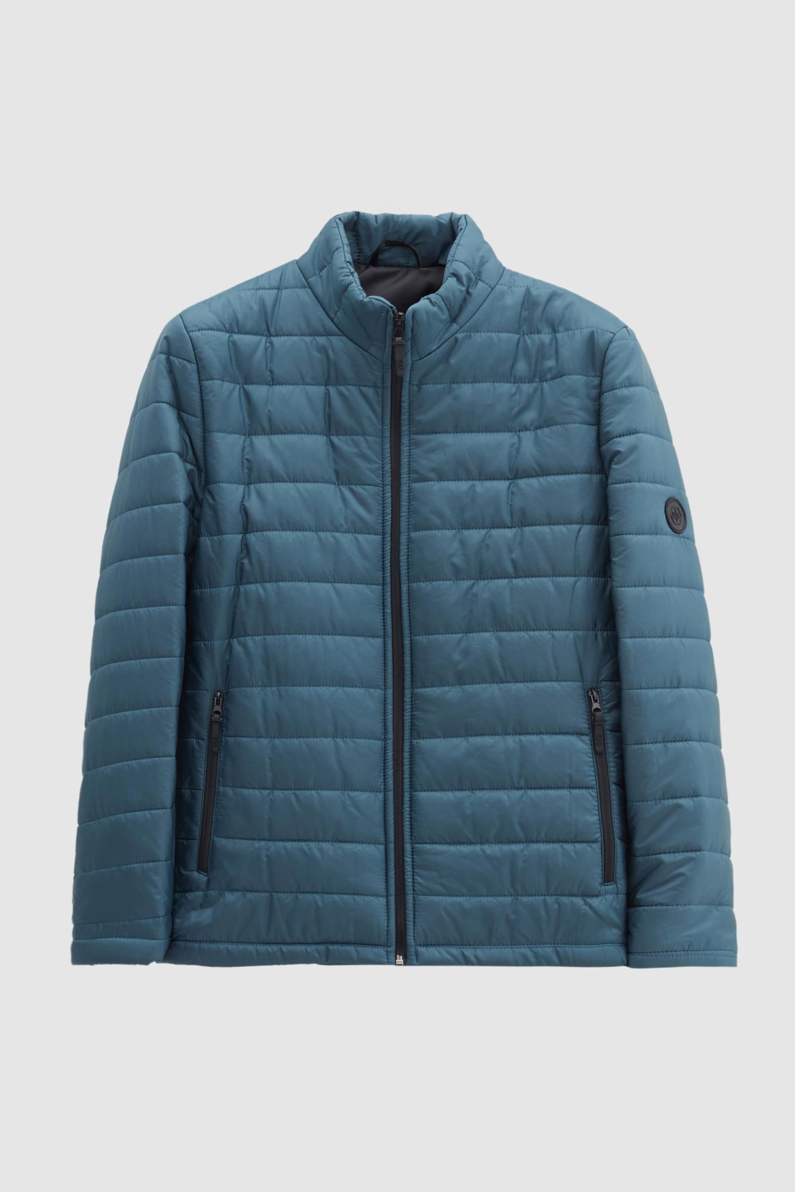 D'S DAMAT Wintermantel Winddichte, fasergefüllte Jacke im Slim Fit von Ds Damat