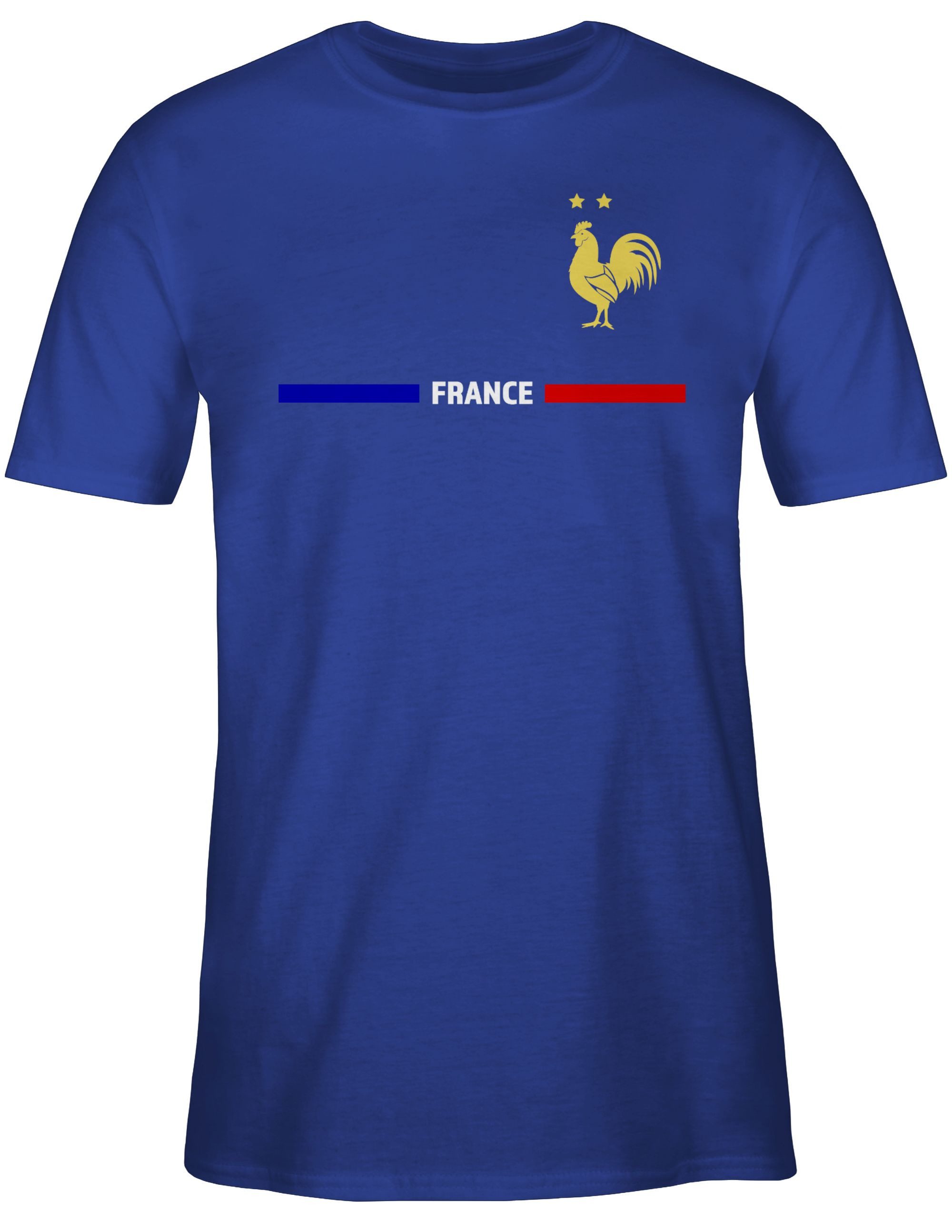 Shirtracer T-Shirt Frankreich Trikot Wappen, France günstig online kaufen