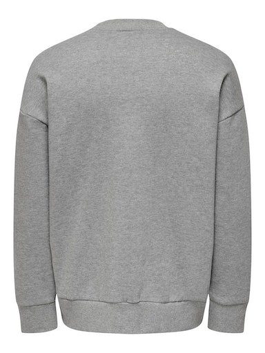 LIFE SWEAT Light SONS NOOS & Grey Melange CREW RLX HEAVY Sweatshirt ONLY ONSDAN