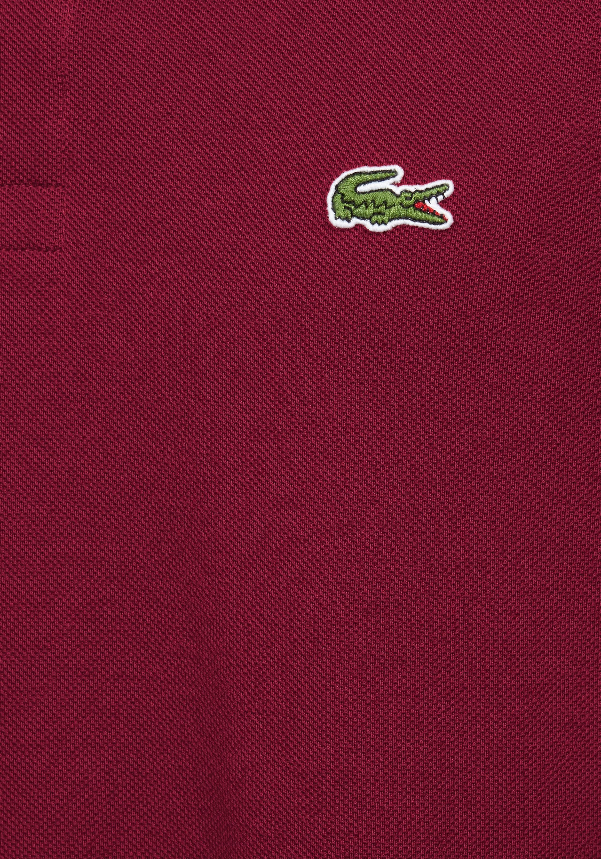 Lacoste Poloshirt (1-tlg) mit Knöpfen in Perlmuttoptik