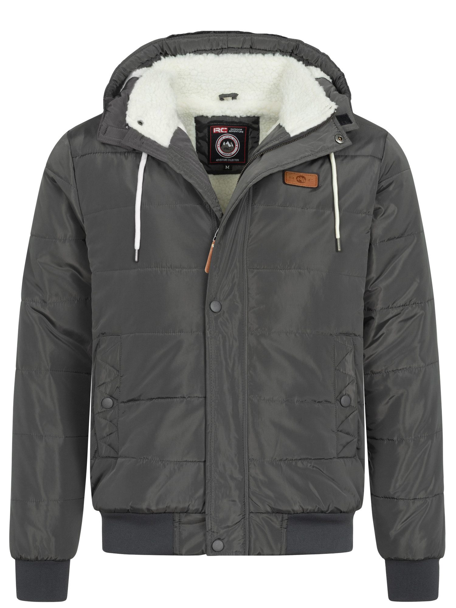 Winterjacke Rock Creek Herren Winterjacke H-417 Warm Gefüttert, Kapuze & Taschen