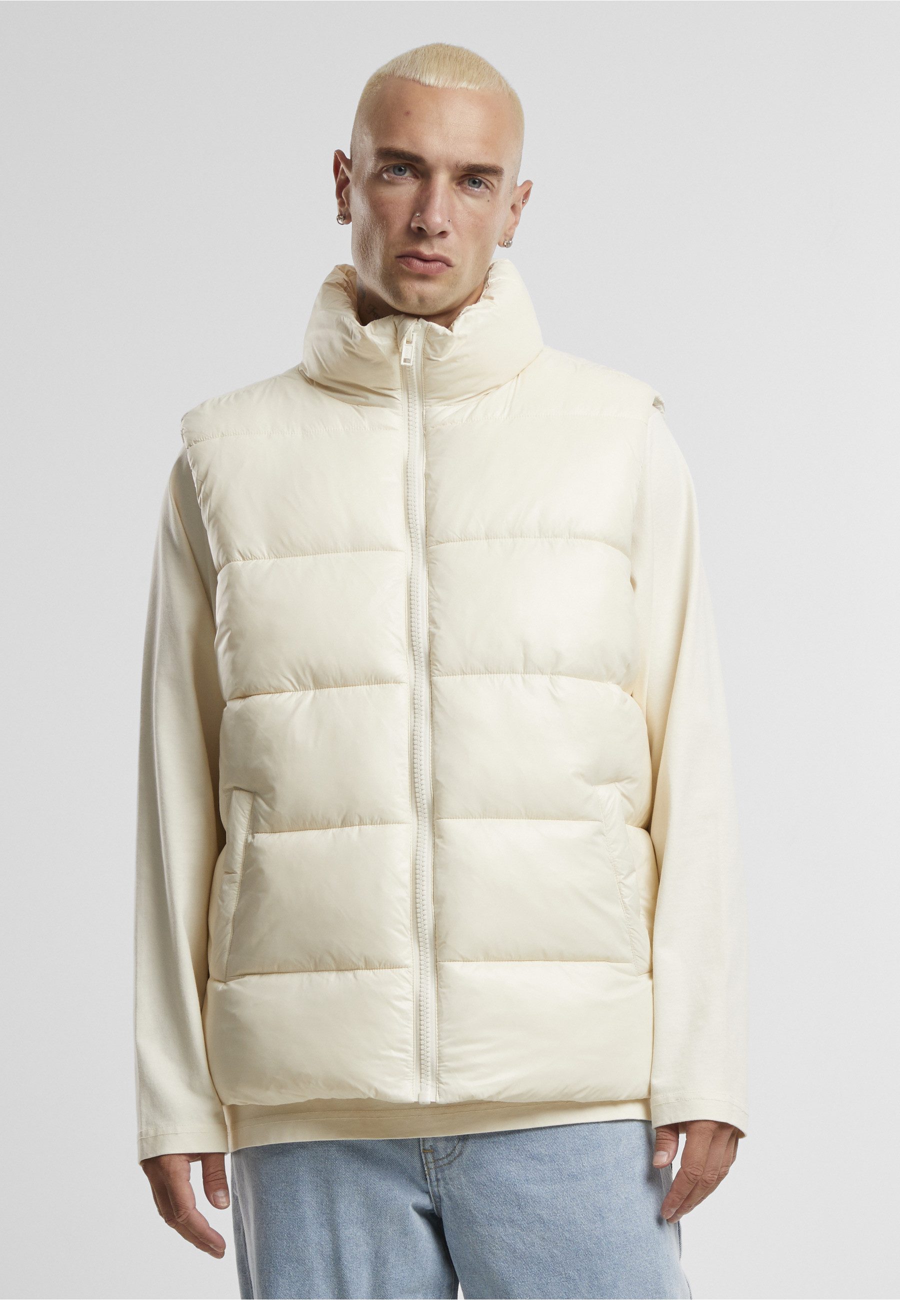 URBAN CLASSICS Steppweste Urban Classics Recycled Big Puffer Vest (1-tlg)