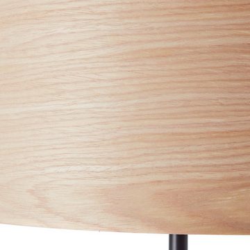 Lightbox Stehlampe, ohne Leuchtmittel, Stehlampe, 161,5 cm Höhe, Ø 38 cm, E27, max. 52 W, Metall/Holz
