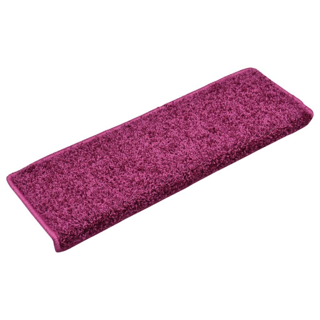 vidaXL Stufenmatte 65 x 21 x 4 cm Treppenmatte Stufenmatte Treppenteppich Stufenteppich 1