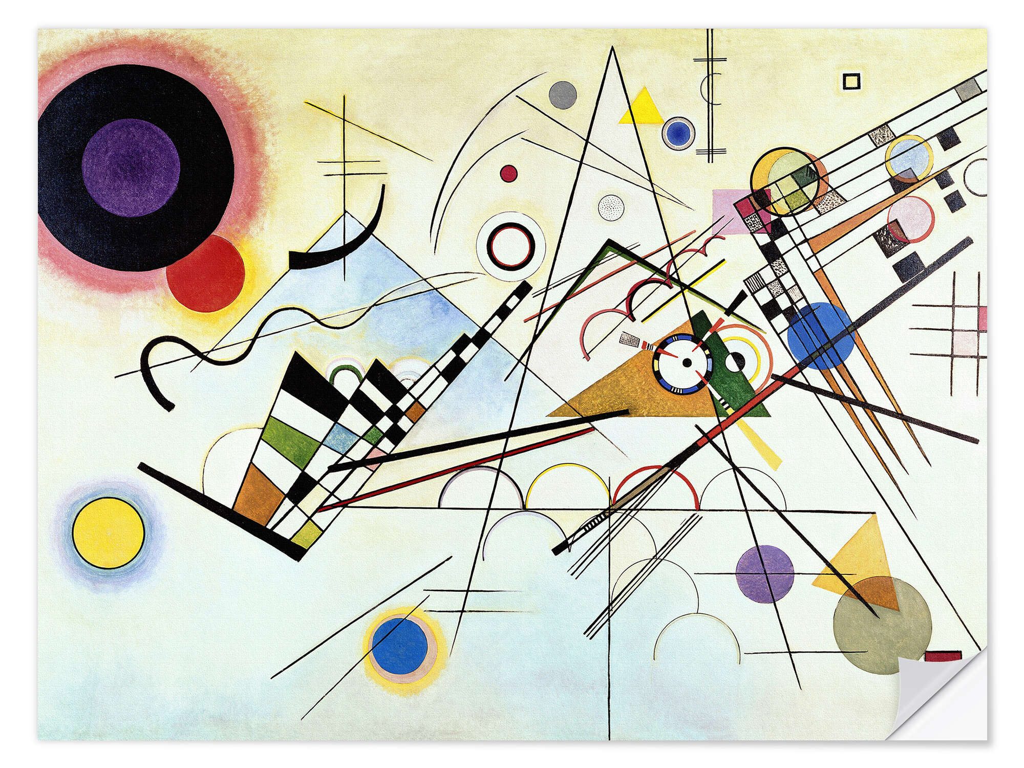 Wandfolie Wassily Kandinsky