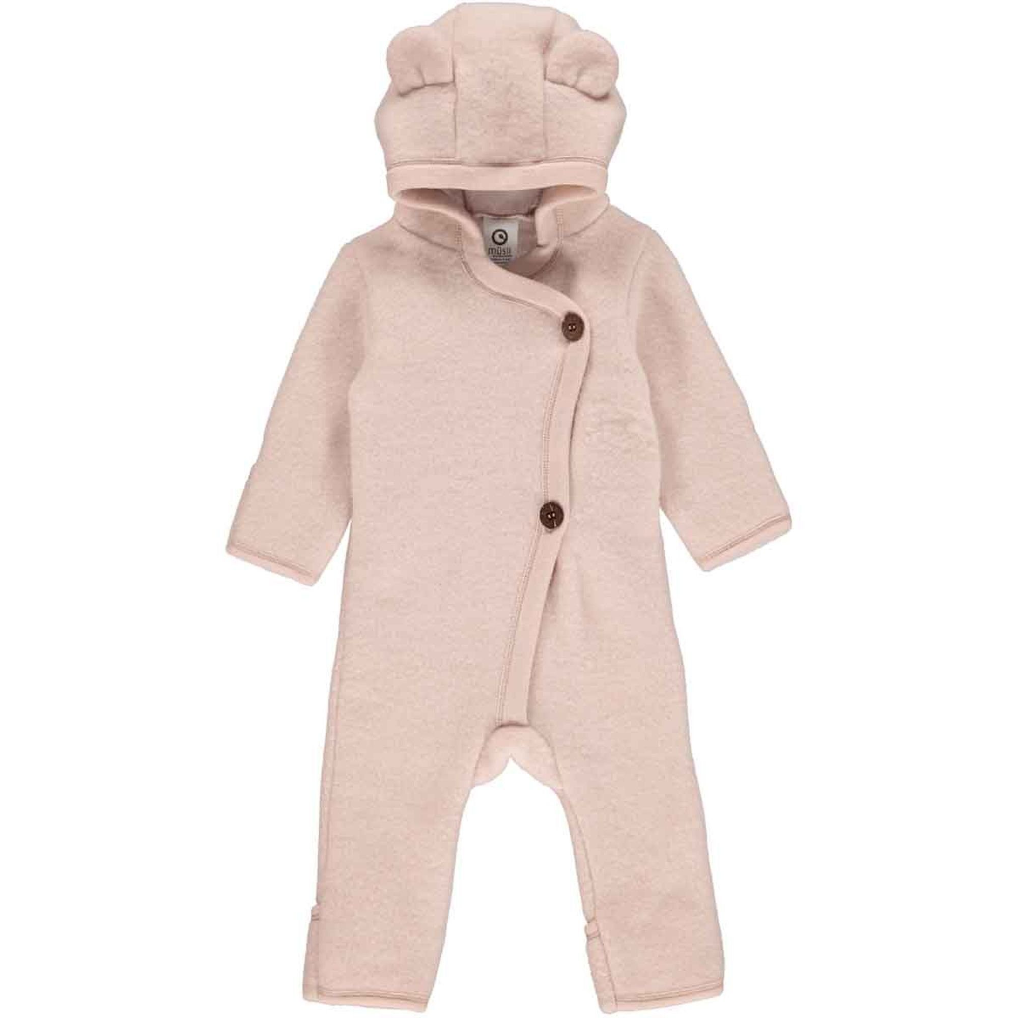 (1-tlg) Fleeceoverall COTTON rose Müsli by GREEN Spa