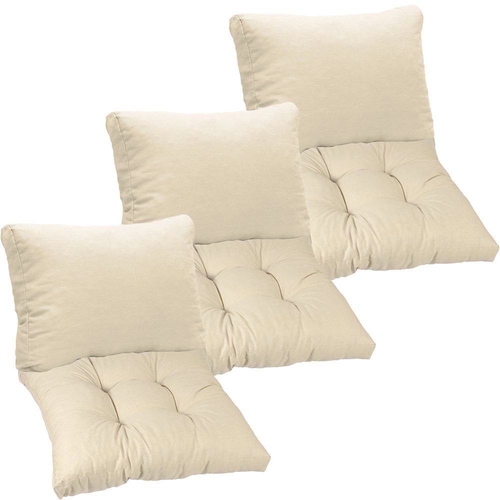 NYVI Sitzkissen Loungekissen SmartLounge 1x Rückenkissen 60x40 cm