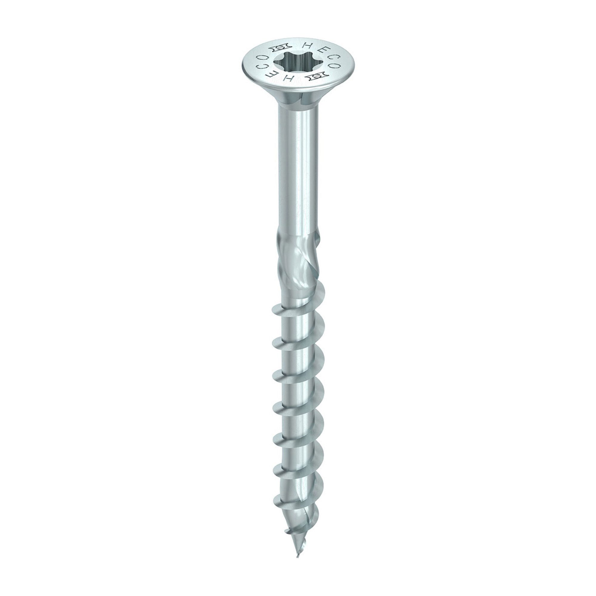 Heco Holzbauschraube HECO-TOPIX-plus 5,0 x 100, Senkkopf, HECO-Drive, TG, A3K 100 Stk
