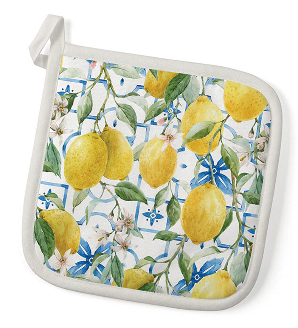Ambiente® Topflappen Mediterranean lemons, (1-tlg., 1-teilig), günstig online kaufen