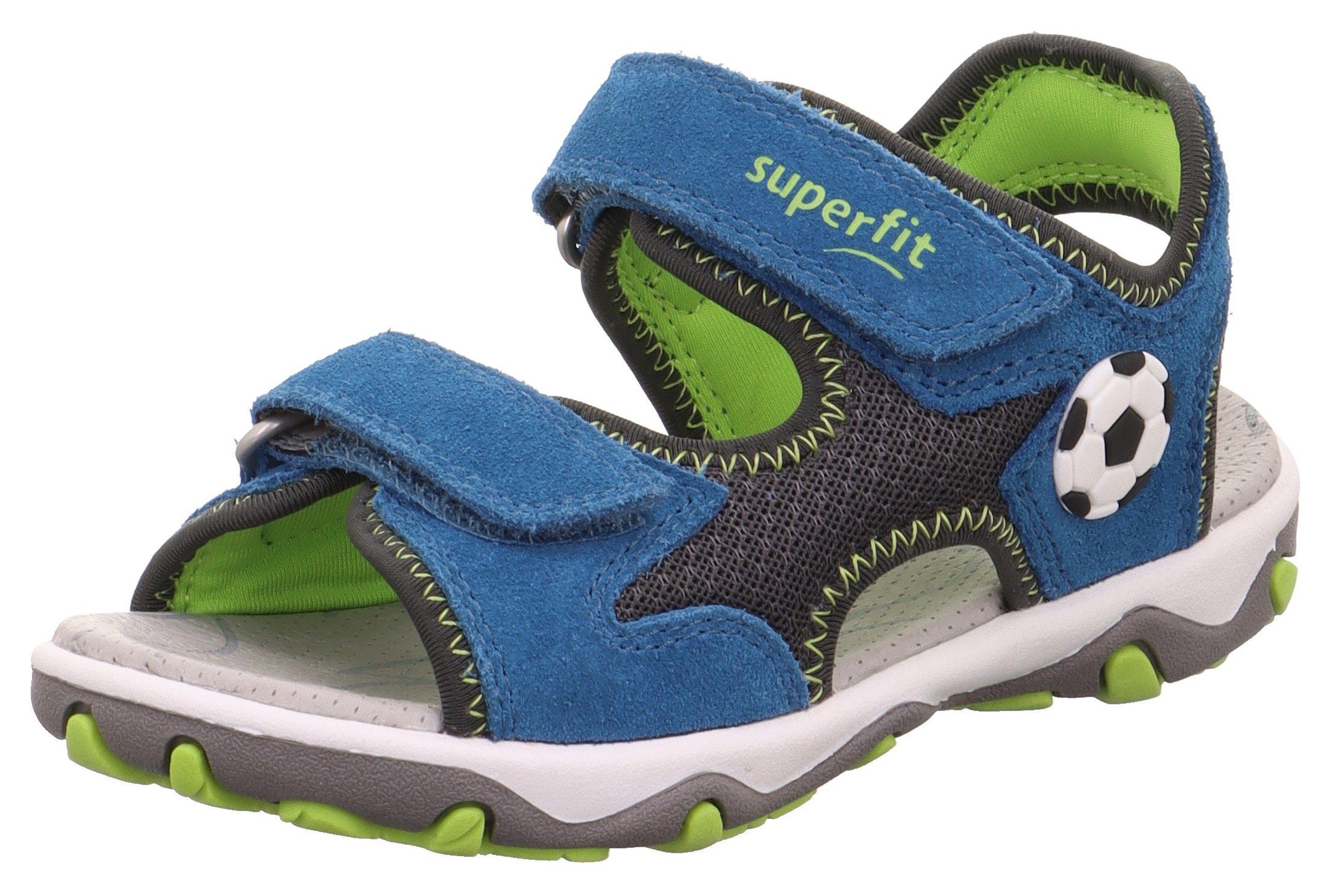 Superfit MIKE 3.0 WMS: Mittel Sandale, Sommerschuh, Klettschuh, Sandalette, mit Klettverschlüssen