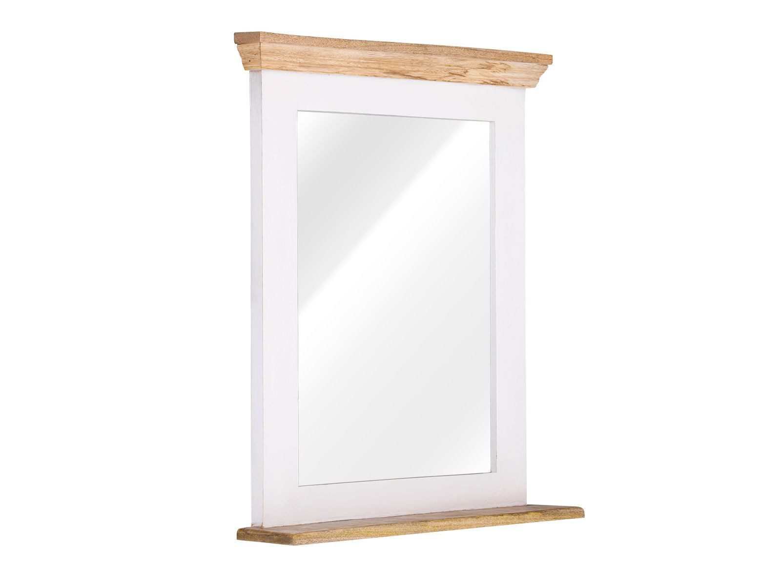 Main Möbel Wandspiegel Badspiegel Spiegel 70x80cm Mango massiv Nizza