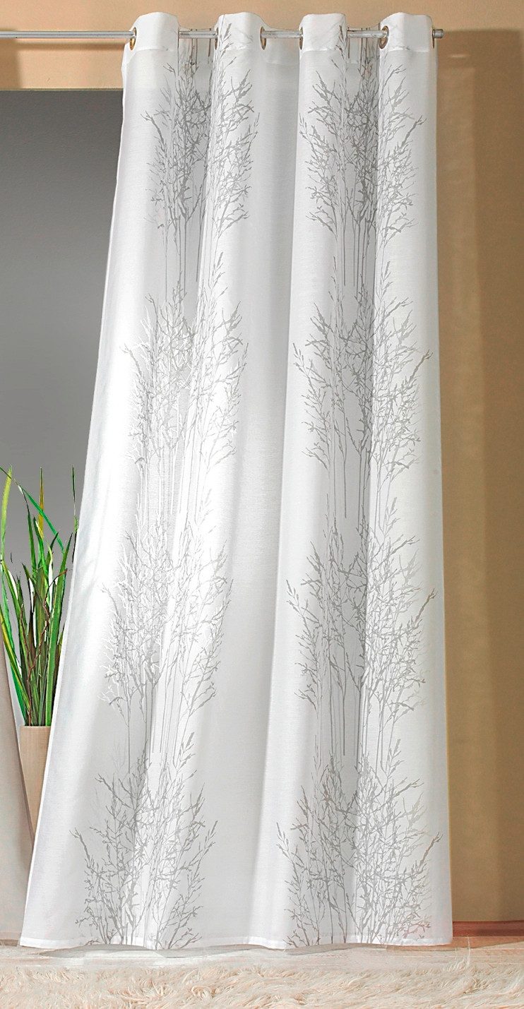 heimtexland Vorhang Gardine Ösenschal Baum Äste günstig online kaufen