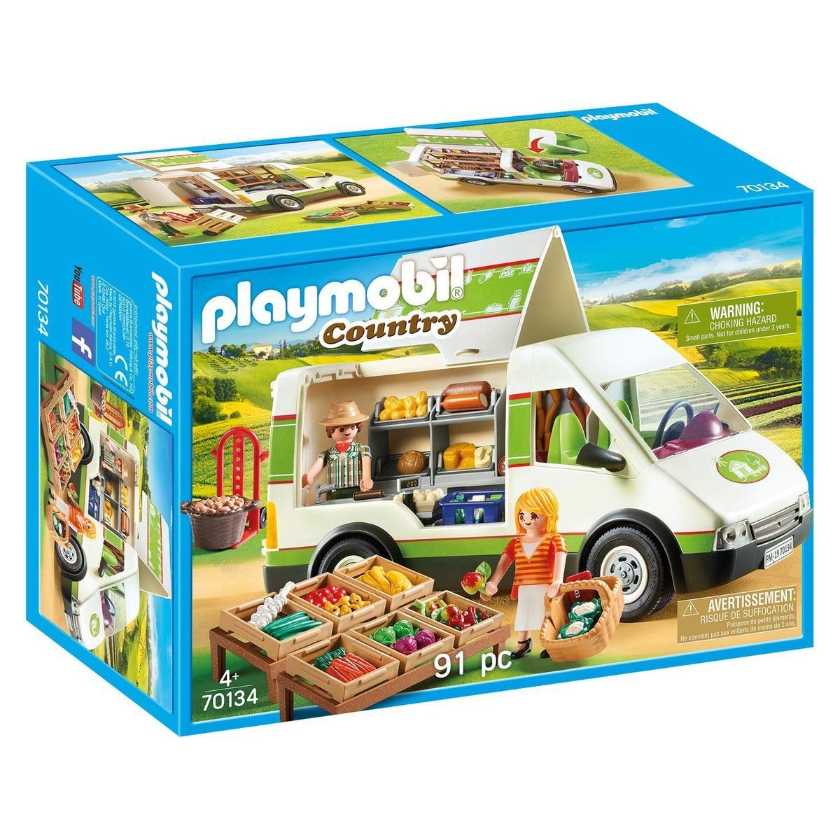 Playmobil® Spielwelt PLAYMOBIL® 70134 - Country - Hofladen-Fahrzeug