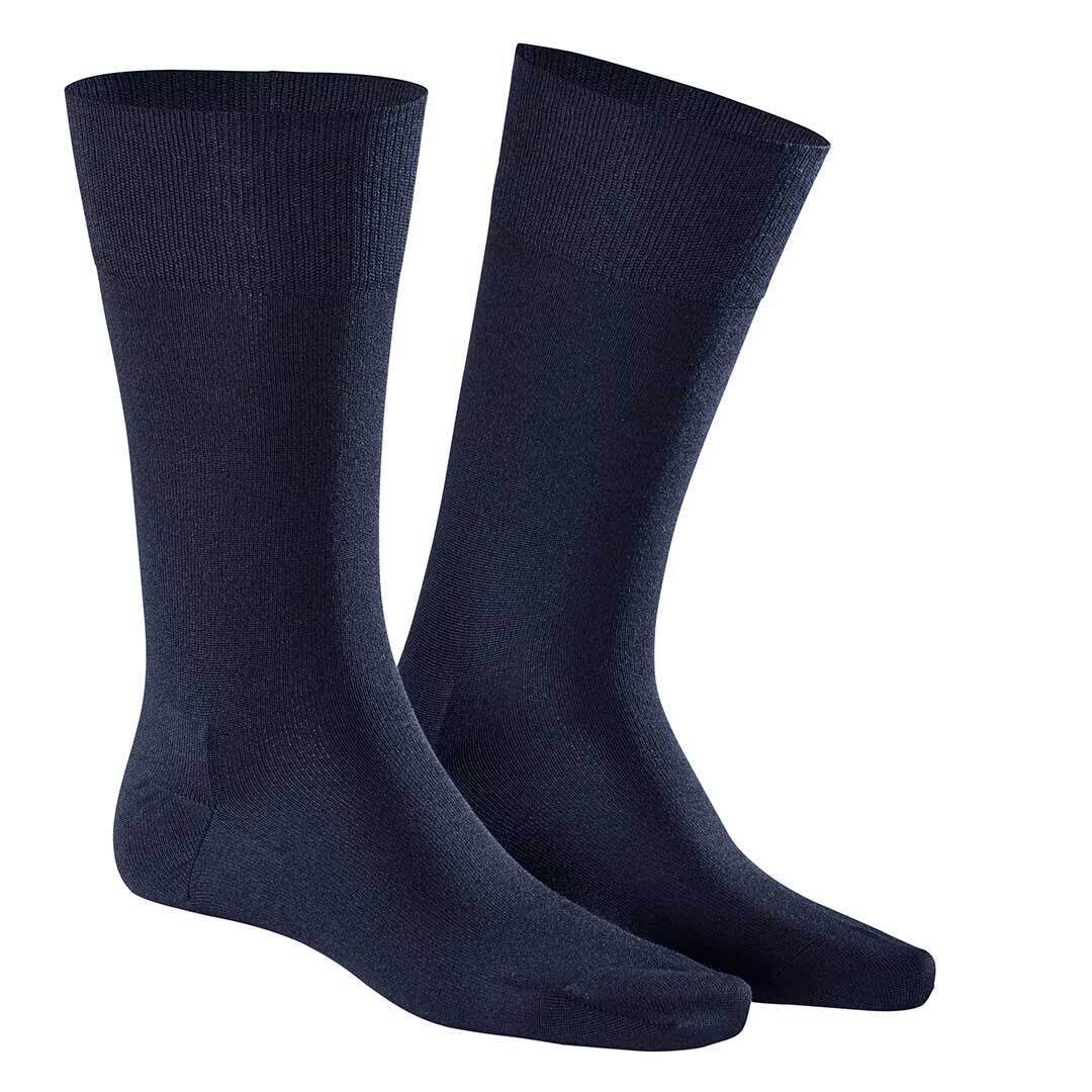 KUNERT Basicsocken LONGLIFE (1-Paar) Herren Socken mit langer Lebensdauer und hoher Farbbrillanz Navy 9550