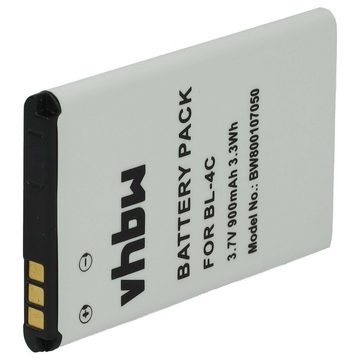vhbw kompatibel mit Swisstone BBM 620 Smartphone-Akku Li-Ion 900 mAh (3,7 V)