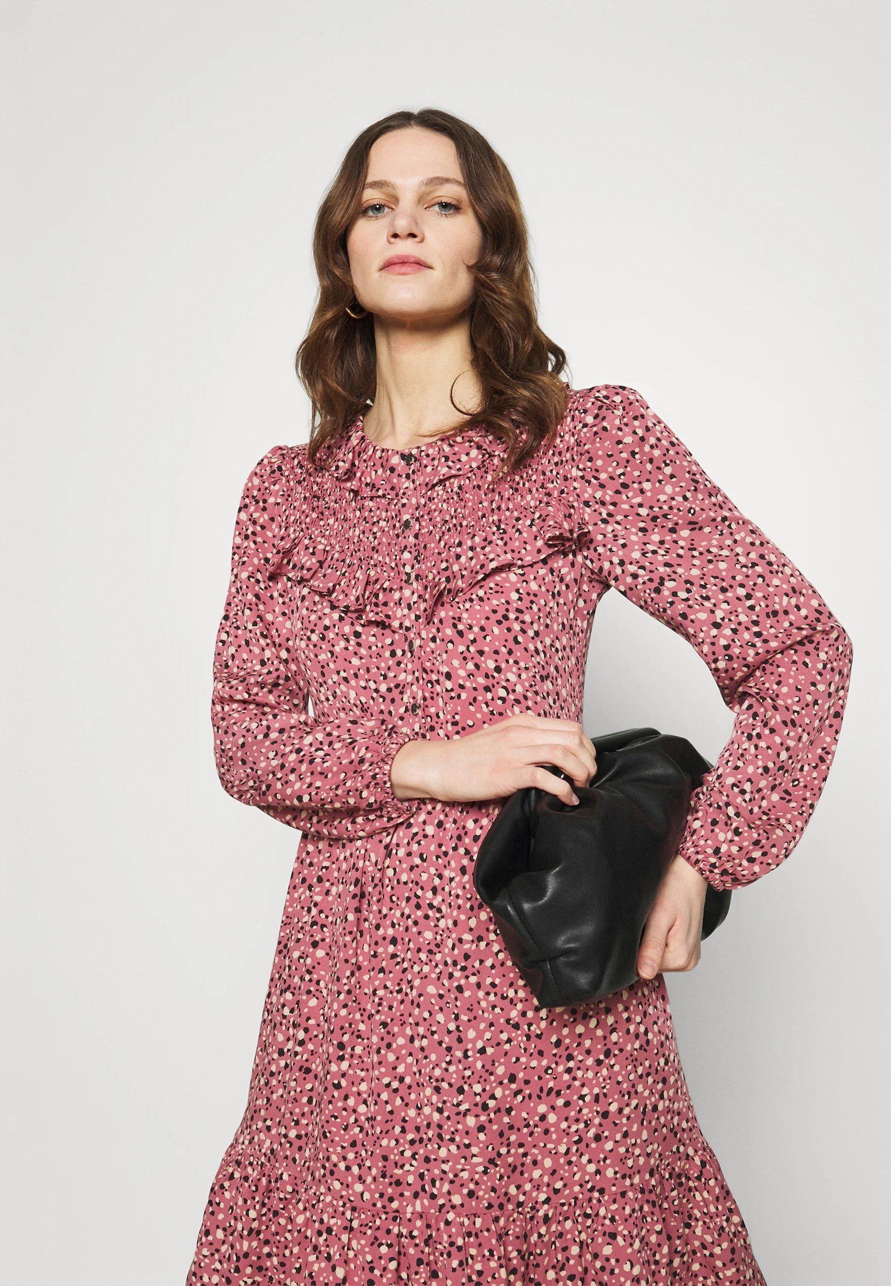 Mavi Midikleid Mesa Jerseykleid,gepunktet