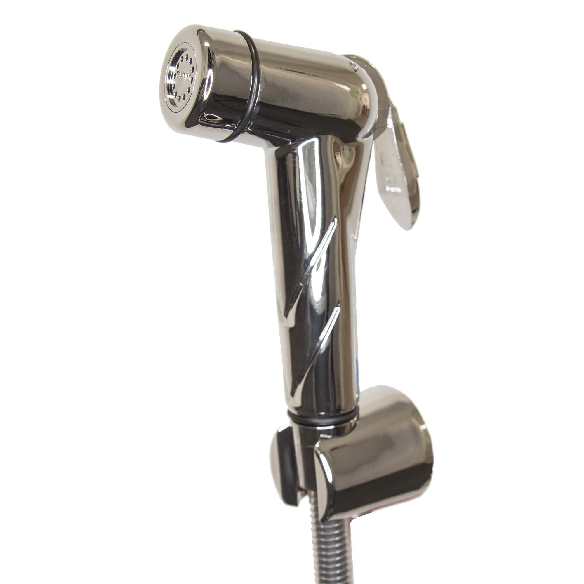 tecuro Bidetarmatur Bidet WC Handbrause Set SHATTAF, 1,20 m Schlauch und Wandhalter