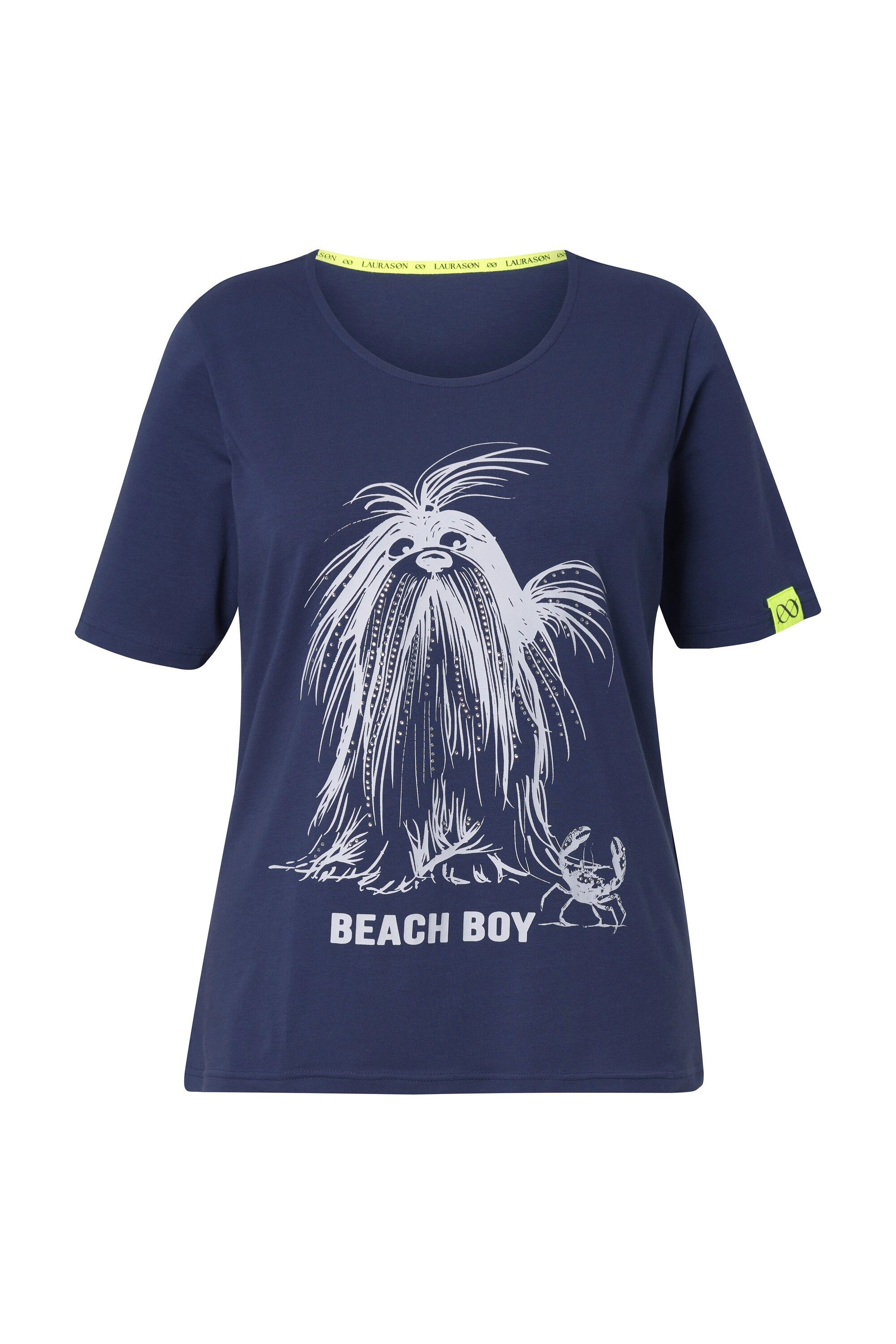 Laurasøn T-Shirt T-Shirt Rundhlas 1/2 Arm günstig online kaufen