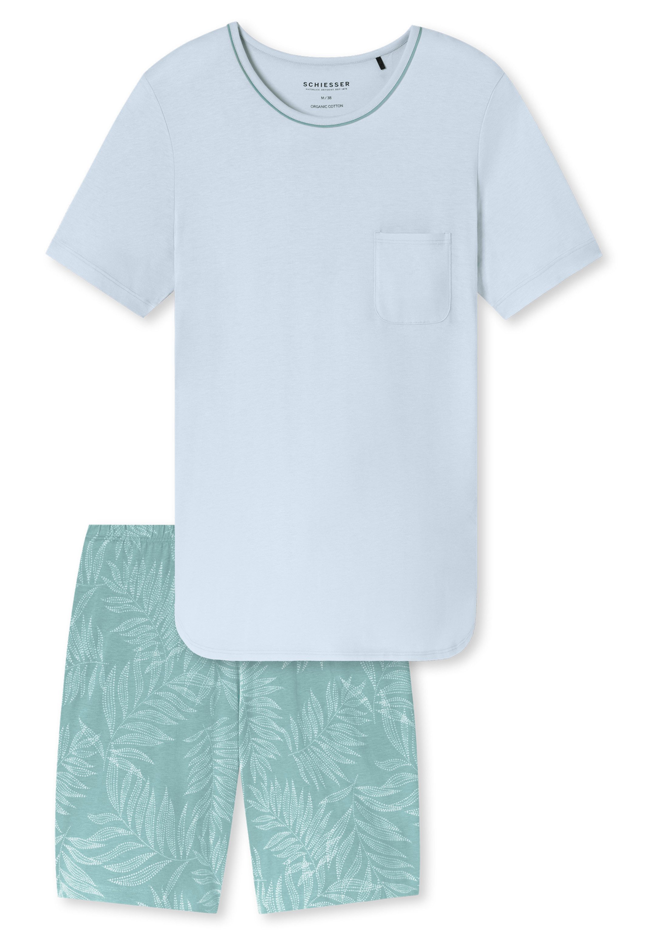 Schiesser Pyjama Comfort Nightwear (Set, 2 günstig online kaufen