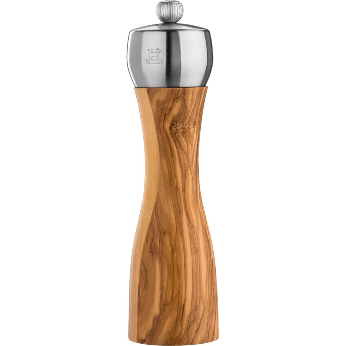PEUGEOT Gewürzmühle Fidji Pfeffermühle 20 cm Olivenholz und Edelstahl